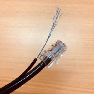 Hot  Dây mạng 4 lõi đồng có gia cường lẻ đi ngoài trời khuyến mãi bấm sẵn 2 đầu cáp nếu mua>20m dây