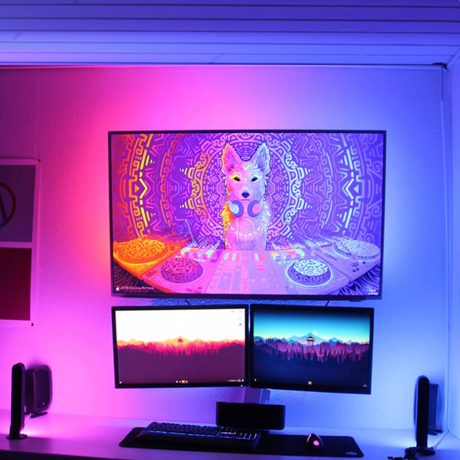 Đèn Led Tiktok 5M Mix Đổi Màu RGB Quay Video Cuốn Hút Triệu View,  Đèn Trang Trí Phòng Ngủ Bàn Làm Việc