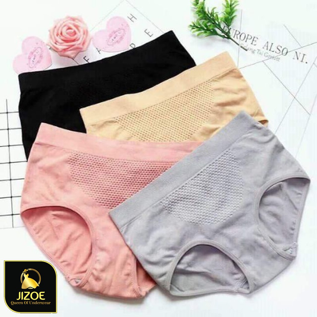 Quần lót nữ cotton cạp cao kháng khuẩn giá rẻ đẹp QLT01 | BigBuy360 - bigbuy360.vn