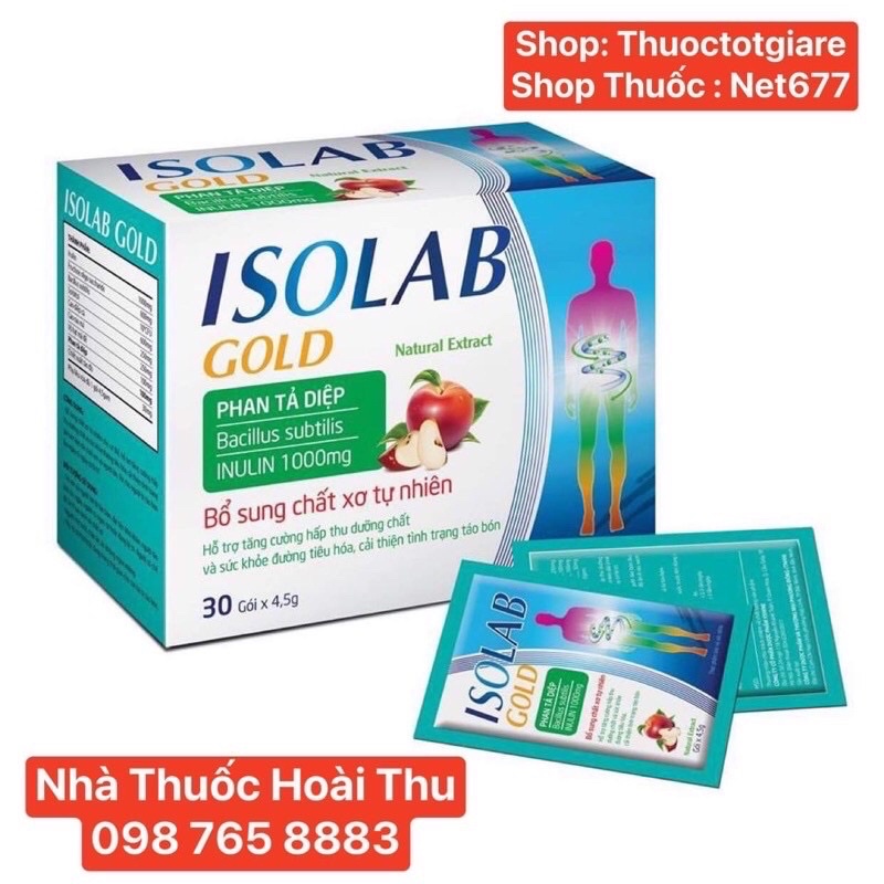 ISOLAB gold - Bổ sung chất xơ tự nhiên