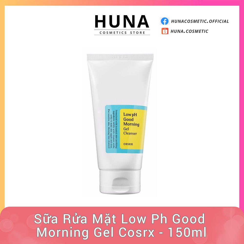 [AUTH] SỮA RỬA MẶT LOW PH GOOD MORNING GEL COSRX