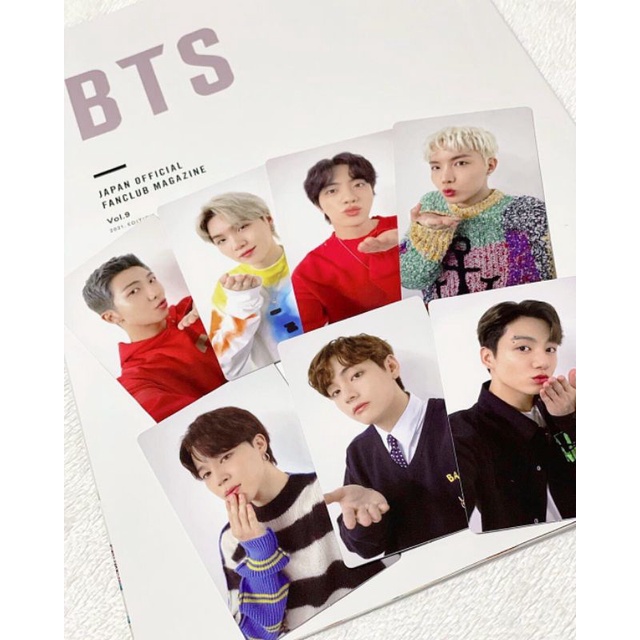 VStore - duyendo97  BTS JAPAN FC MOBIE W PHOTOCARD NĂM 2022