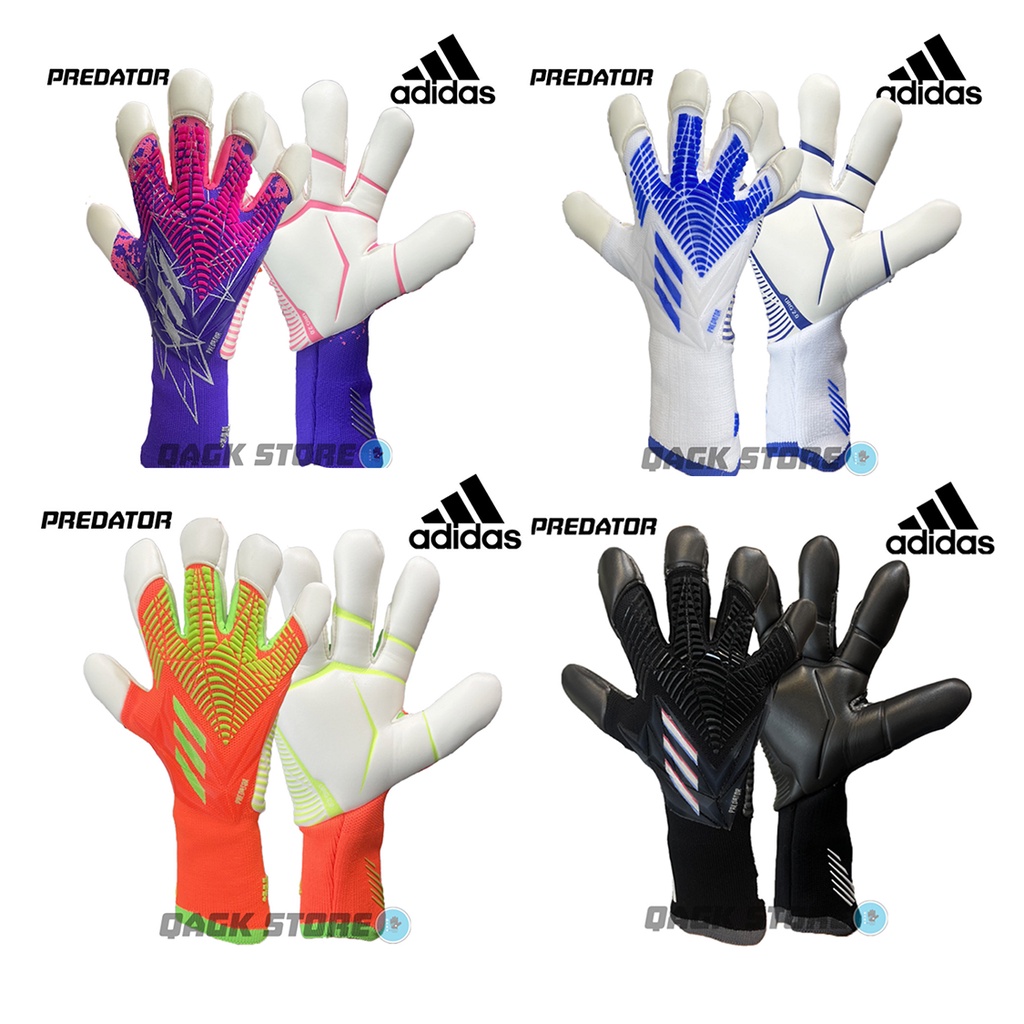 Găng Tay Thủ Môn Adidas Predator Hybrid David De Gea Siêu Dính Cỏ Nhân Tạo Chất Lượng Cao