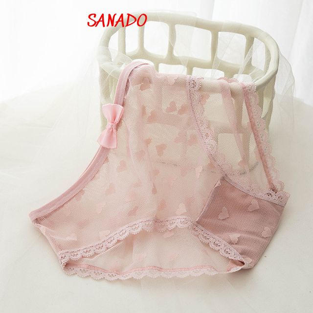 (QL05) quần lót nữ ren lưới xuyên thấu quần chíp nữ cao cấp - Sanado