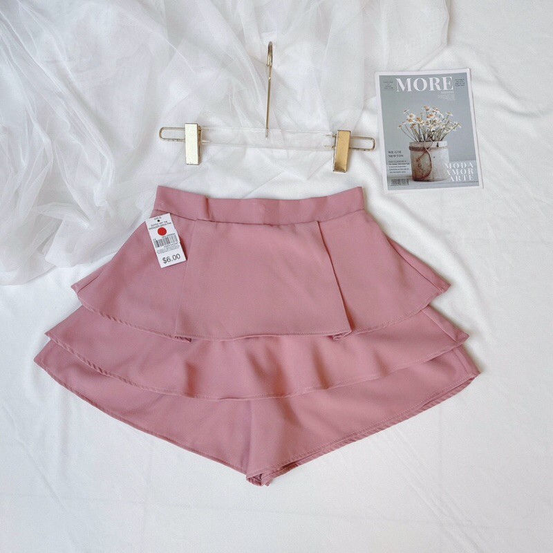 Quần giả váy 3 TẦNG XỊN  hàng đẹp kèm video thật Mitshop2222