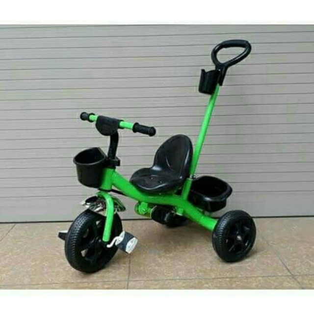 Xe đạp ba bánh có cán đẩy có để chân (sp99