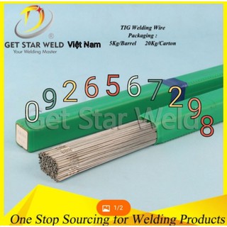 Que bù tig inox 201/304/308 1kg gt dùng cho hàn tig _ rod bù hàn tig