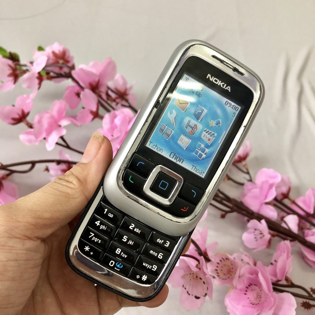 Điện Thoại Nokia 6111 Cổ nắp trượt main zin chính hãng có pin và sạc Bảo hành 12 tháng