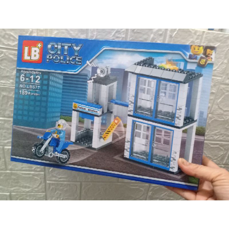 Bộ Xếp Hình Lego CITY POLICE  Loại To