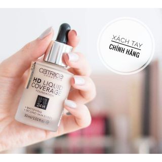 Kem  Nền CATRICE HD Liquid Coverage Foudation Lasts Up To 24H