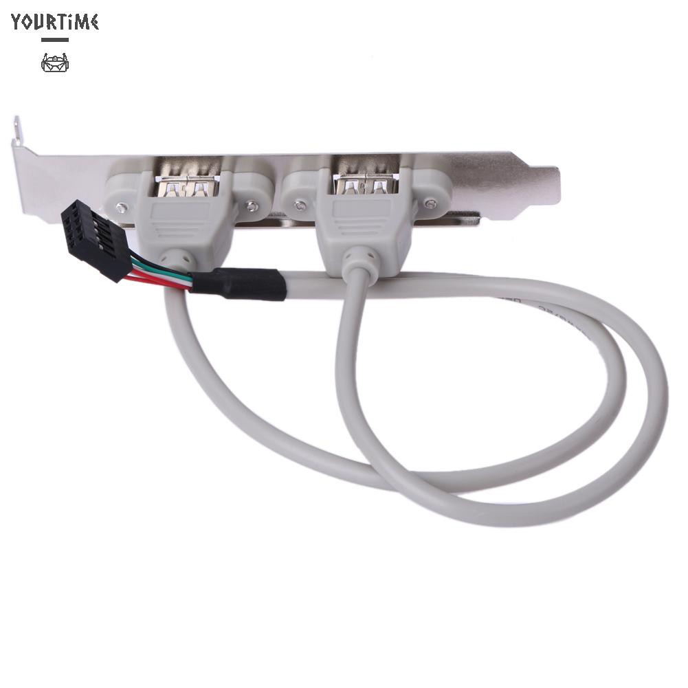 Cáp Kết Nối Bo Mạch Chủ 2 Cổng Usb 2.0