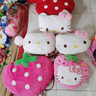 Gâu bông cho bé hình quả dâu