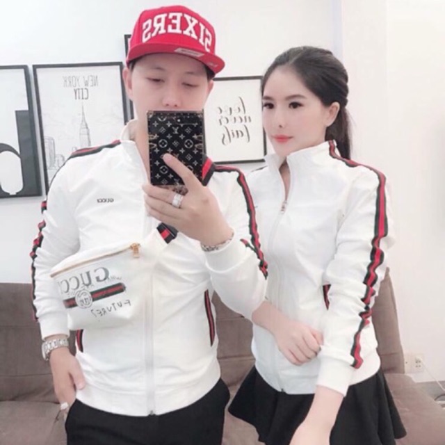 Áo khoác dù cặp nam nữ
