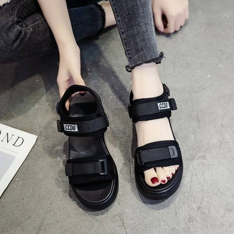Giày Sandal Đế Xuồng Mềm Mại Dễ Phối Đồ Thời Trang Mùa Hè 2022 Phong Cách Thể Thao Cho Mẹ Bầu