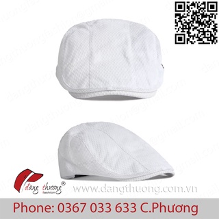 [HÀNG CÓ SẴN] [SHIP HỎA TỐC]  Mũ nón beret lưới thoáng mát mùa hè