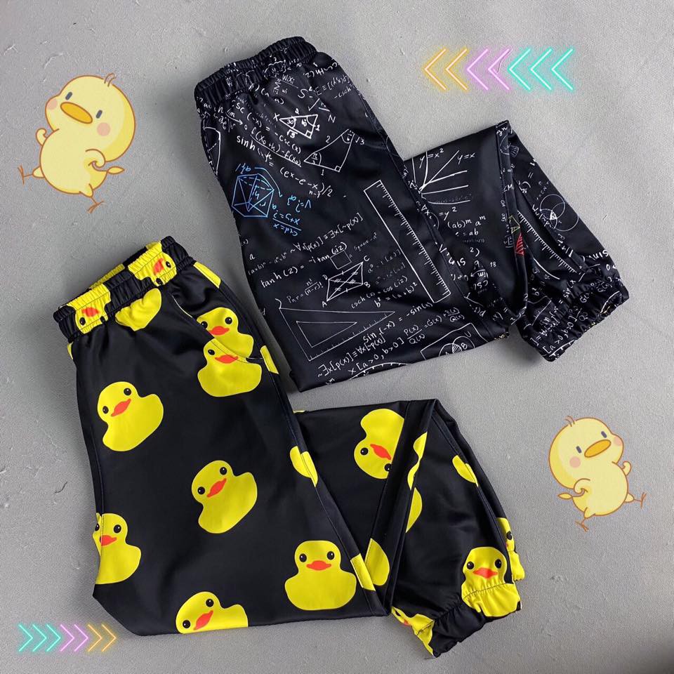 UNISEX - CARTOON PANTS - QUẦN ULZZANG HOẠT HÌNH UNISEX NAM NỮ | BigBuy360 - bigbuy360.vn