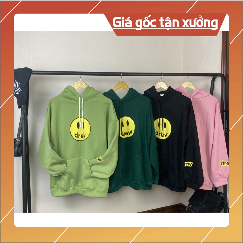 Áo Khoác nỉ HOODIE  UNISEX Nam Nữ Chất Vải nỉ Dày Dặn Ấm Áp (Mã 12: D REW)