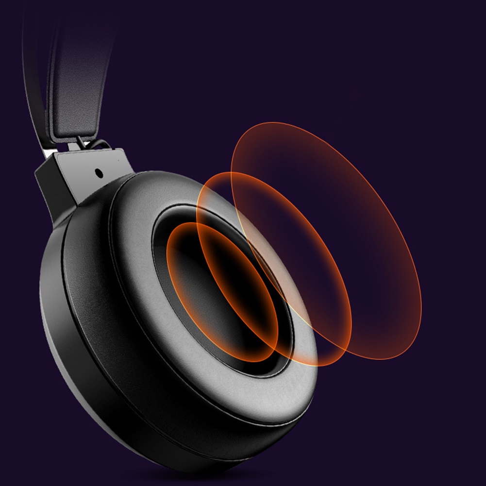 Tai Nghe Chụp Tai Âm Thanh Siêu Trầm Có Micro Và Đèn Rgb Cho Điện Thoại / Laptop