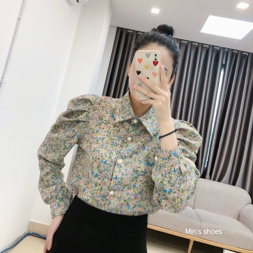 Min's Shoes - Áo 321 Hoa nhí cúc ngọc sang chảnh