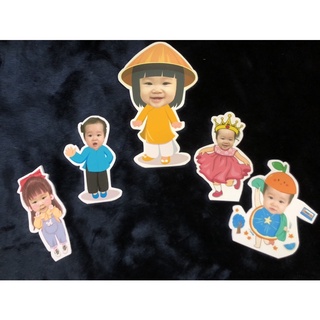 (GIẢM GIÁ) Combo 4 hình  chibi 20cm và 1 hình chibi 30cm