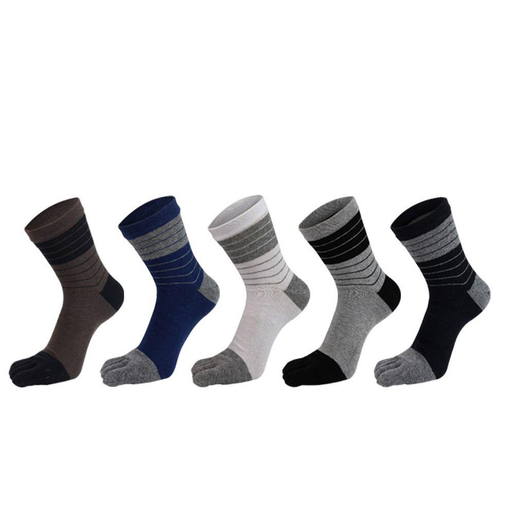 MIQUEL Vớ Cotton Năm Ngón Thoáng Khí Thoải Mái Đơn Giản Thời Trang