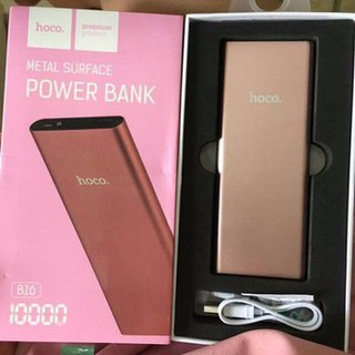 Pin Sạc Dự Phòng Hoco B16 10000mah chính hãng siêu mỏng - lõi Polymer