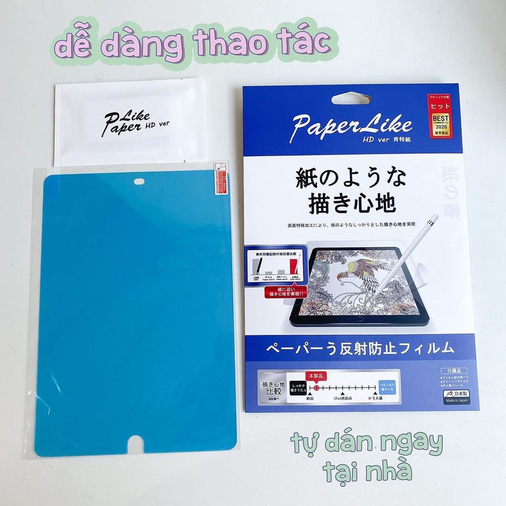 Miếng Dán Màn Hình Máy Tính Bảng Paperlike Paper like Cho Máy Tính Bảng Nhập Khẩu