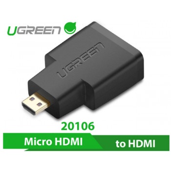 [Mã ELHACE giảm 4% đơn 300K] Đầu chuyển đổi Micro HDMI to HDMI Chính hãng Ugreen 20106