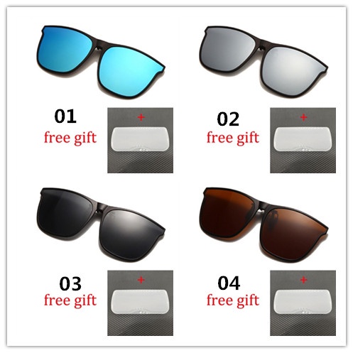 Kính Mát Phân Cực Không Gọng Phong Cách Cổ Điển Thời Trang unisex