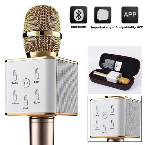 Micro Bluetooth Karaoke Q7 / Q7U Bluetooth loại 1