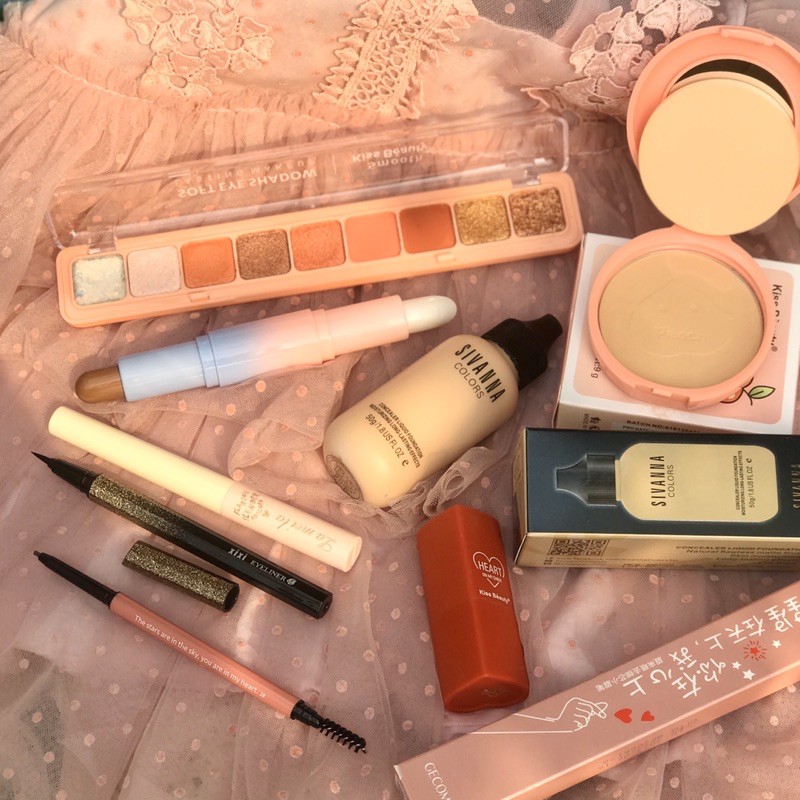 Bộ trang điểm 8 món hàng chuẩn giá rẻ cho học sinh - sinh viên | BigBuy360 - bigbuy360.vn