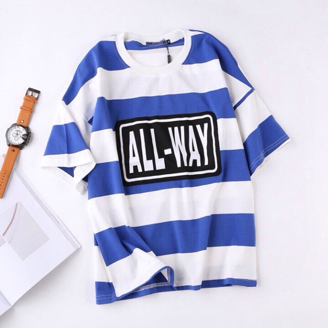 Áo thun tay lỡ ALL-WAY