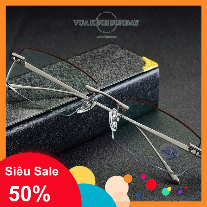 Gọng kính cận khoan titanium VD219-NOTE