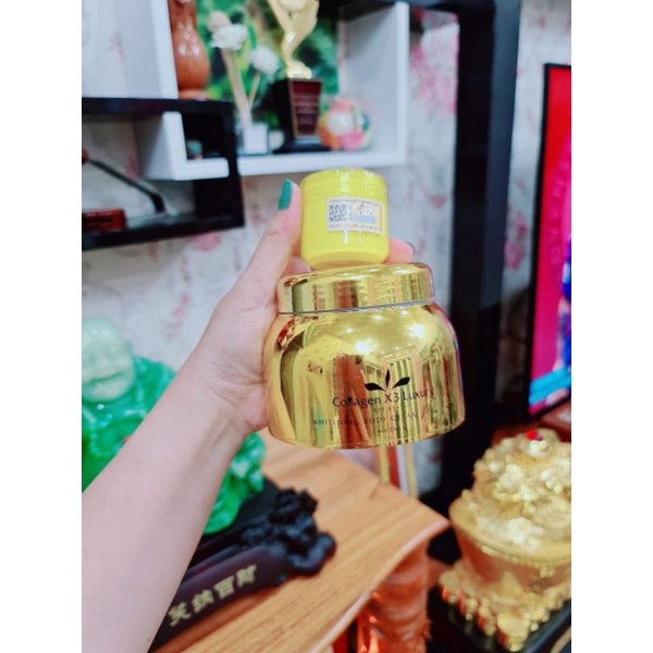 [Chính hãng] Combo Kem Body Collagen X3 Luxury và Kích trắng Collagen X3 công ty Mỹ phẩm Đông Anh