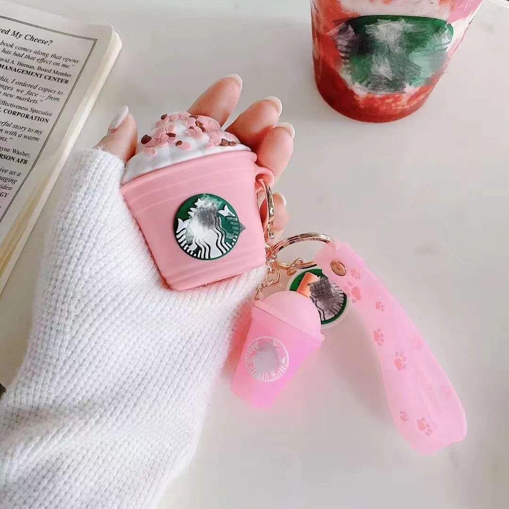 Ốp lưng cốc kem dễ thương AirPods Pro3 Vỏ AirPods 4 / 4anc Vỏ AirPods AirPods AirPods Thế hệ 1 / 2 C