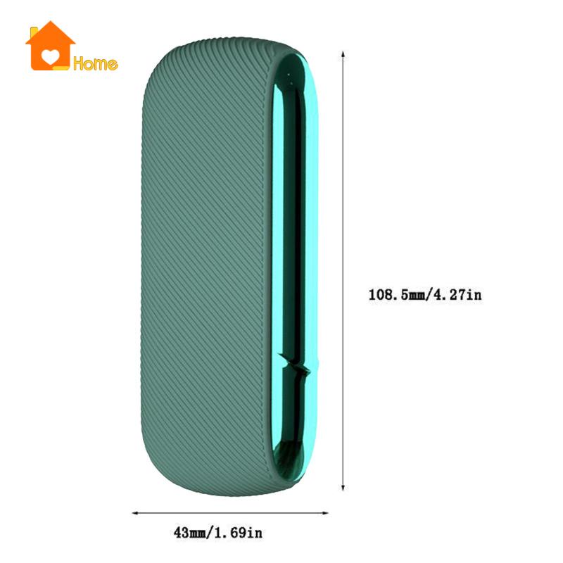 Ốp Điện Thoại Silicone Đan Chéo Bảo Vệ Toàn Diện Cho IQOS 3.0
