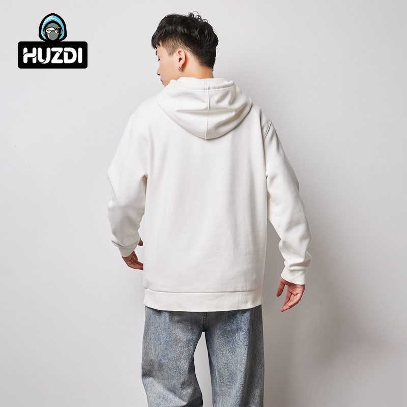 Áo Hoodie Nam Nữ Unisex HUZDI - Phong Cách Hàn Quốc Cá Tính, Chất Nỉ Cào Bông Dày Ấm - Mã HOD003 | BigBuy360 - bigbuy360.vn