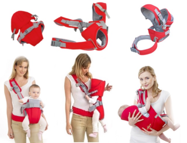 Địu em bé Baby Carrier 6 tư thế