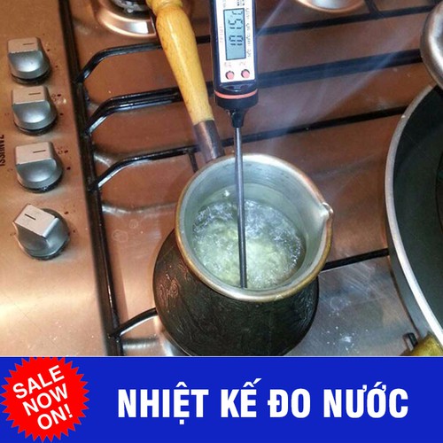 Nhiệt kế đo nhiệt độ nước pha sữa cho các mẹ