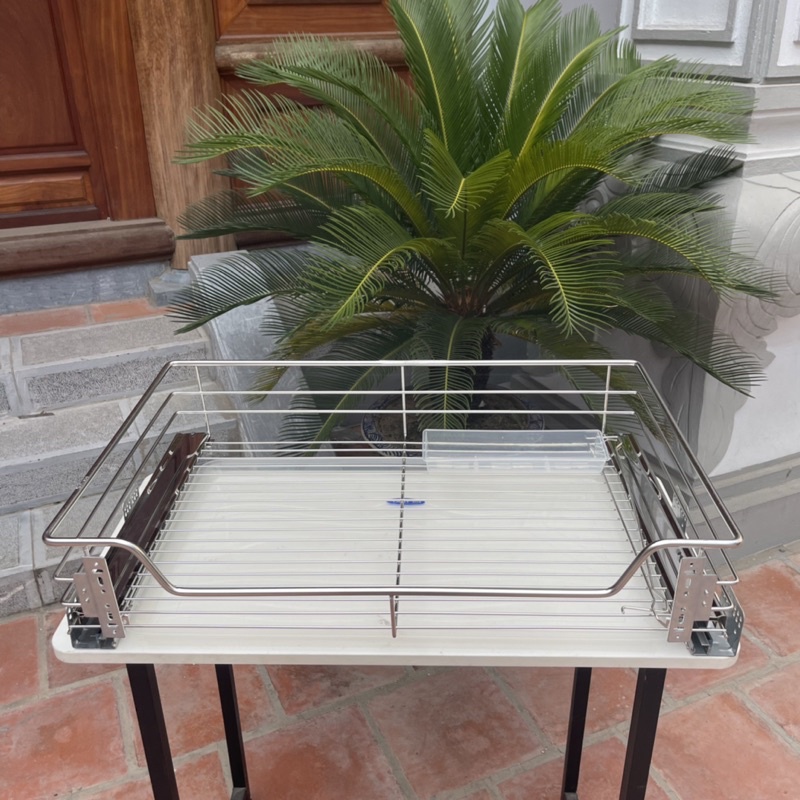 Kệ Để Xoong Nồi Tủ Bếp Dưới TAKI, Kệ Gấm Bếp  INOX Không Gỉ 304 - Ray Âm Giảm Chấn - BẢO HÀNH VĨNH VIỄN - Có Thợ Lắp