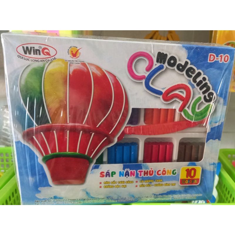 sáp nặn thủ công winQ 10 màu