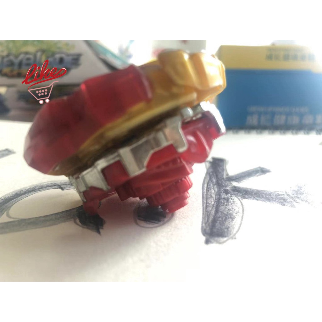 Bộ đồ chơi con quay và máy phóng LR FLAME B-149 GT Lord Springgan Beyblade dành cho bé trai