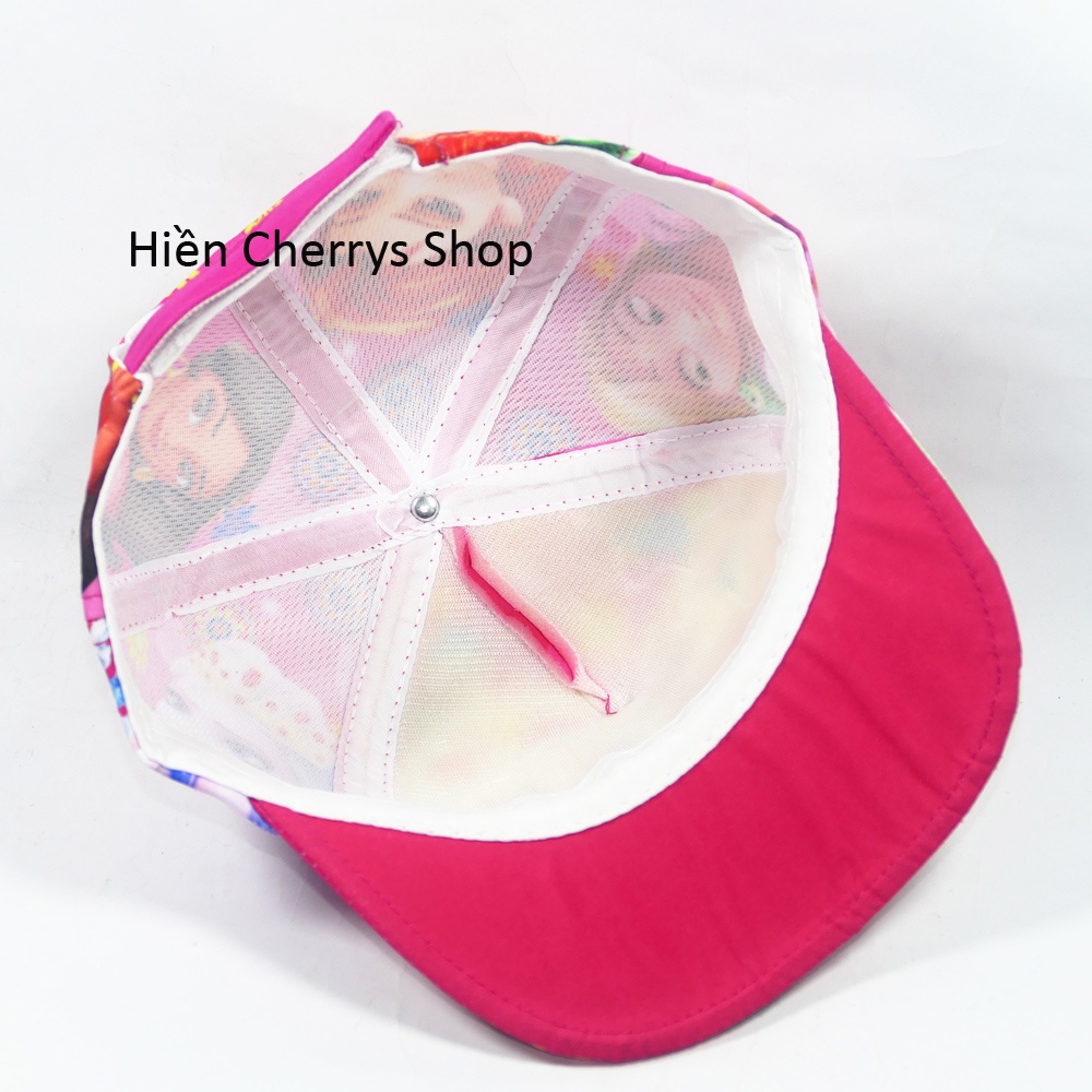 [ Hình thật ]Nón kết nhí công chúa cho trẻ em nhiều màu - Chất liểu vải Cotton cao cấp tạo cảm giác êm ái cho bé