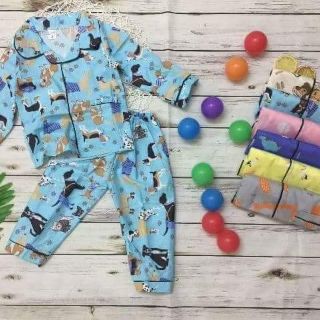 Combo 3 bộ Pijama dài cho bé