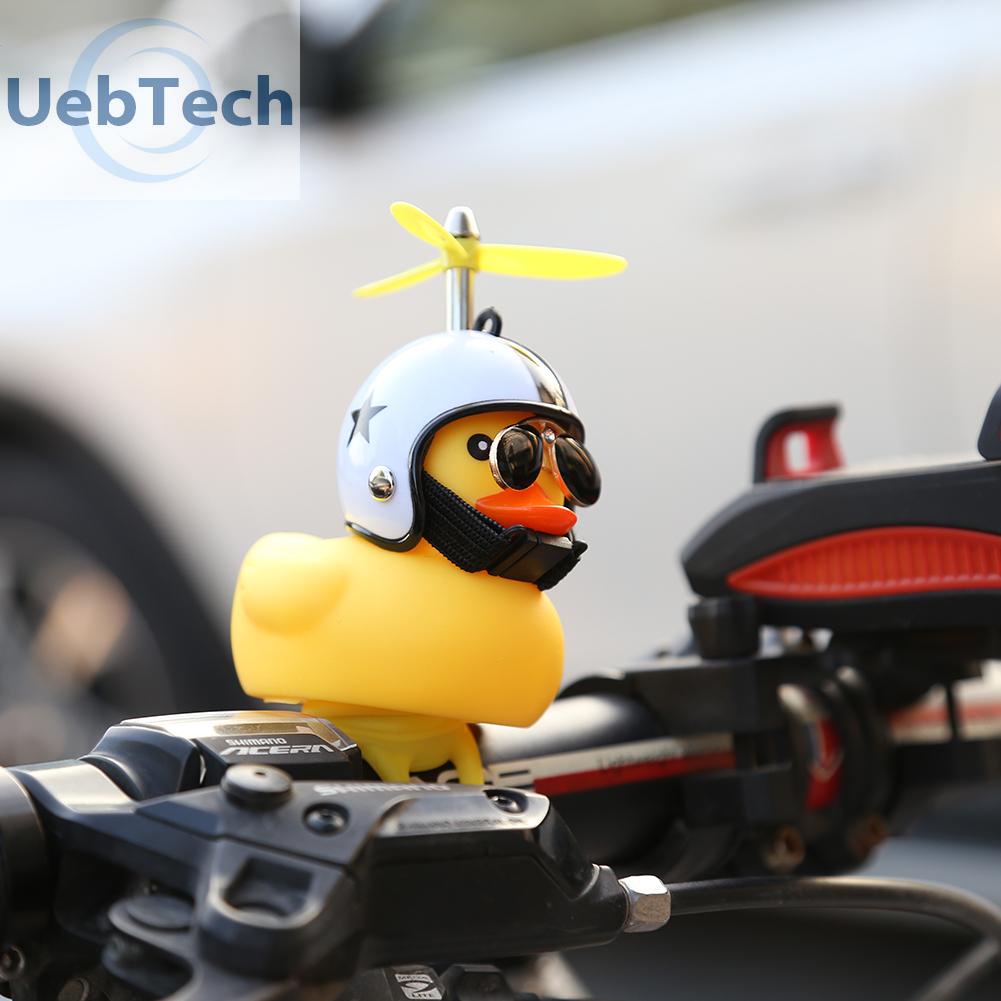 Uebtech Cute Yellow Duck Bell Horn Bell Light for Xiaomi Mijia M365 Scooter Bicycle