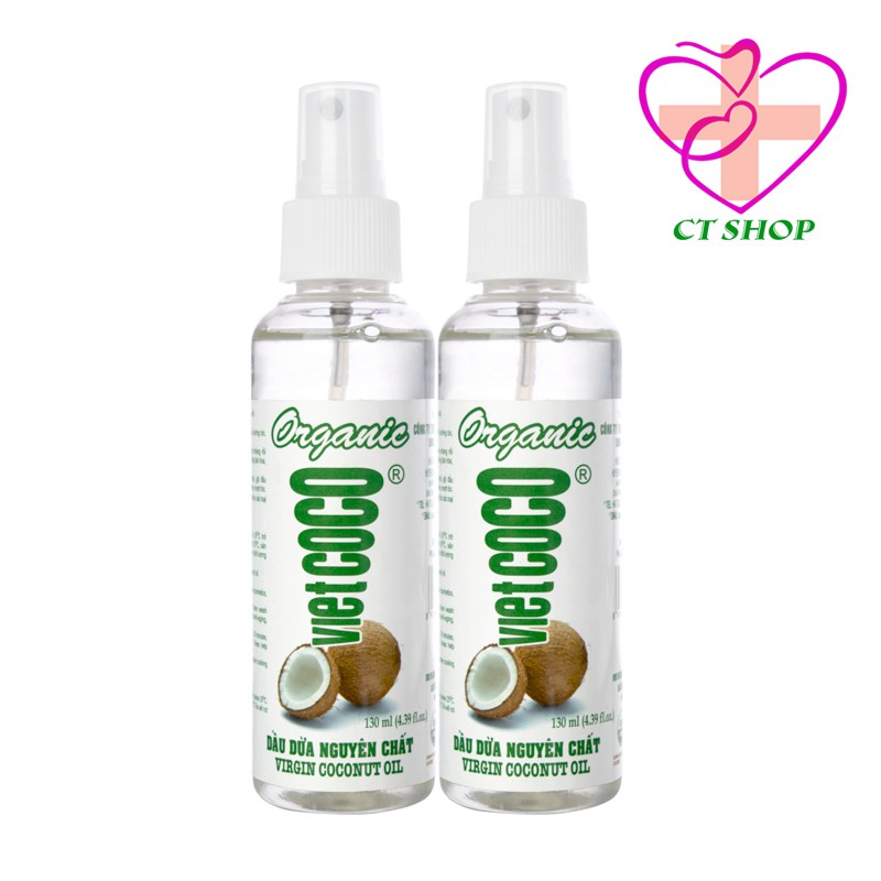 Dầu Dừa Vietcoco Dạng Chai Xịt 130ml Tiện Dụng | BigBuy360 - bigbuy360.vn
