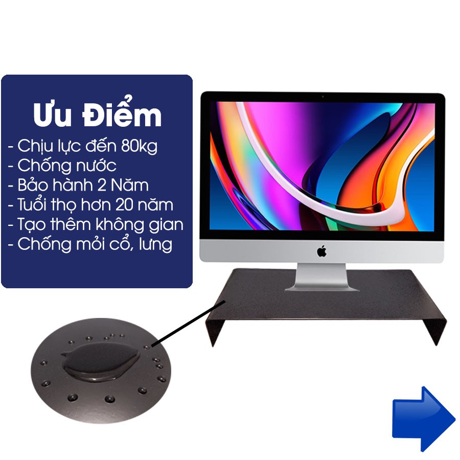 Kệ nâng màn hình Metal Máy bàn, laptop, IMAC, Macbook