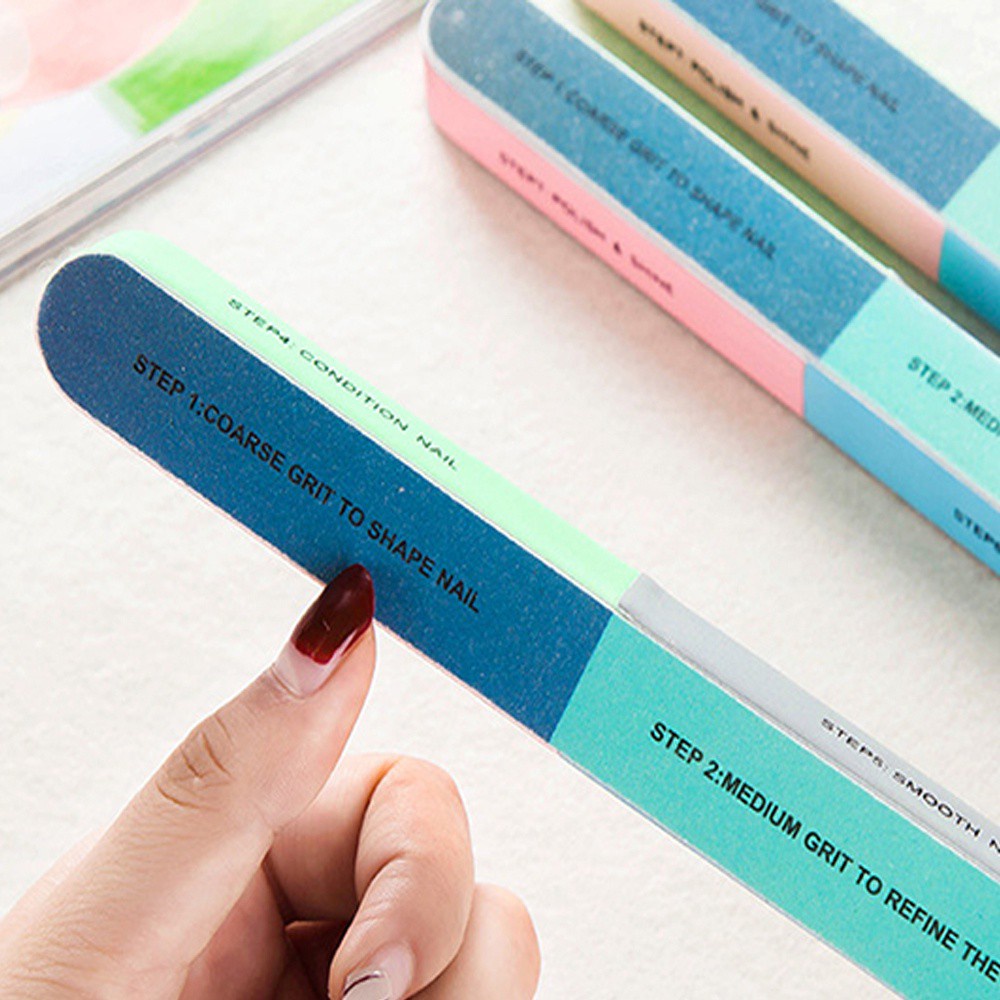 [Hàng mới về] Thanh dũa móng nhiều màu sắc tiện lợi