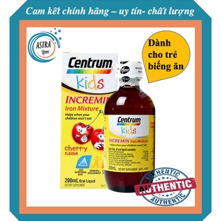 Siro Centrum Kids Incremin Iron Mixture Của Úc 200ml