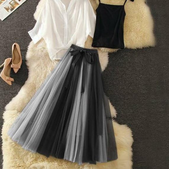 Mới! Set Áo Váy tutu 3 Trong 1 Cho Nữ ✔